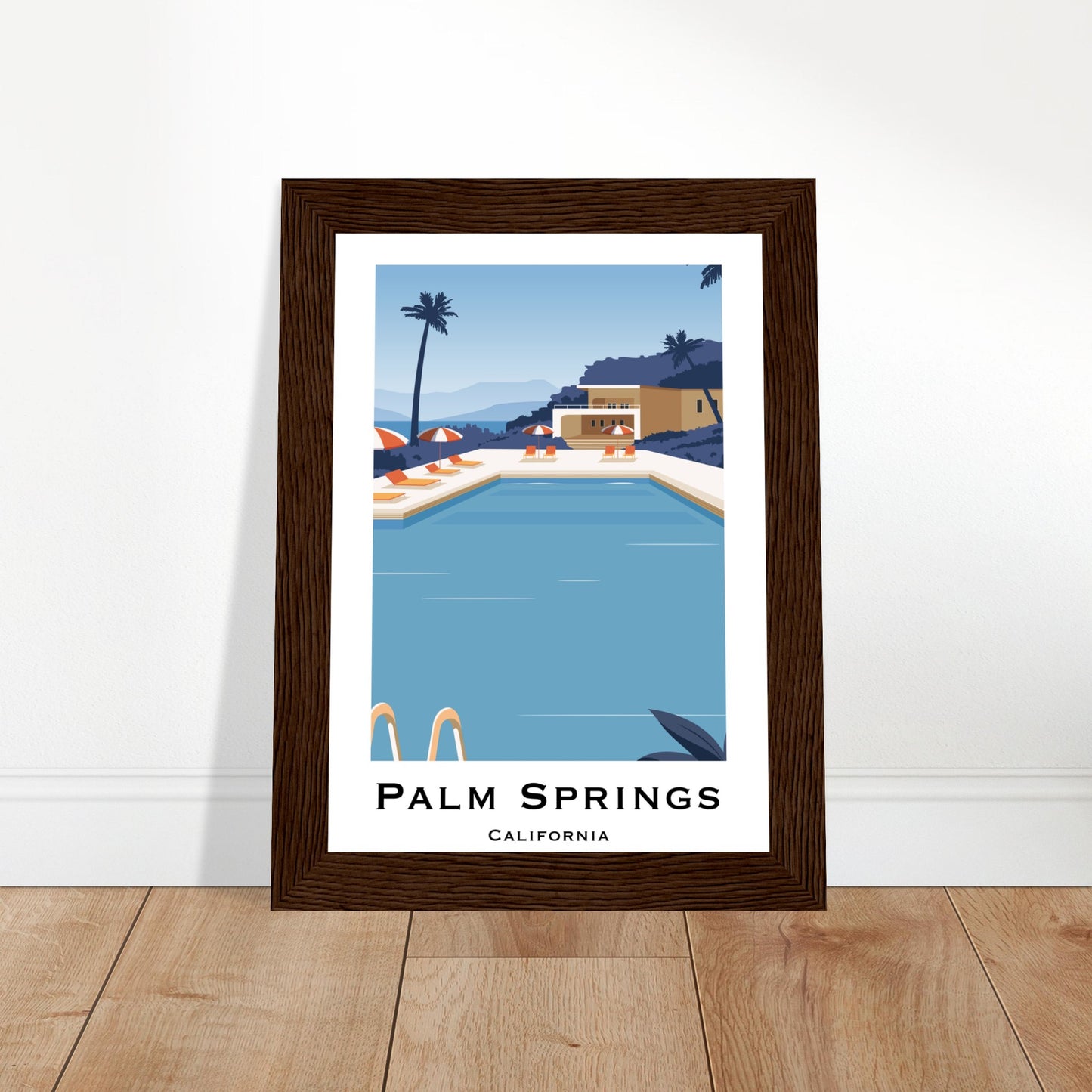 Palm Springs, United States - Pool Views Poster