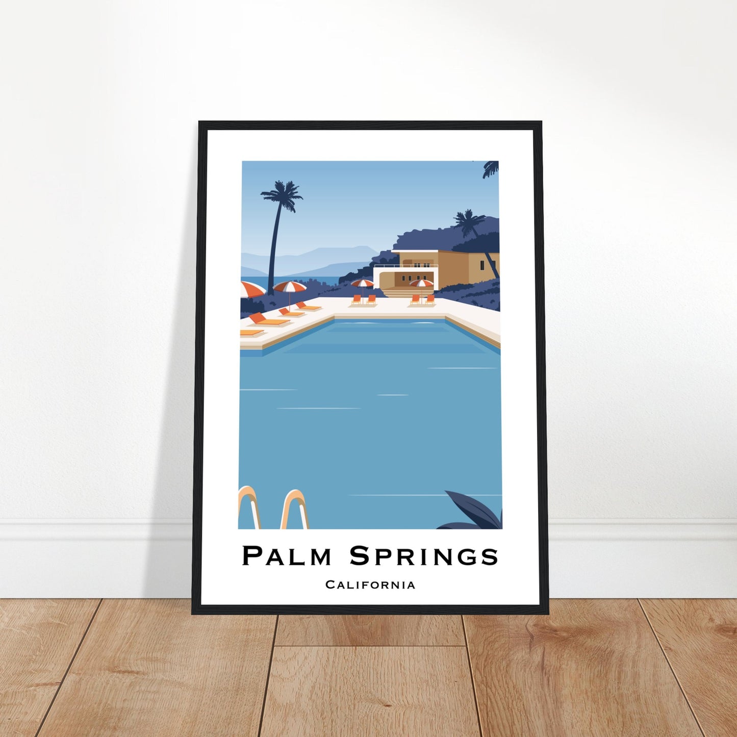 Palm Springs, United States - Pool Views Poster