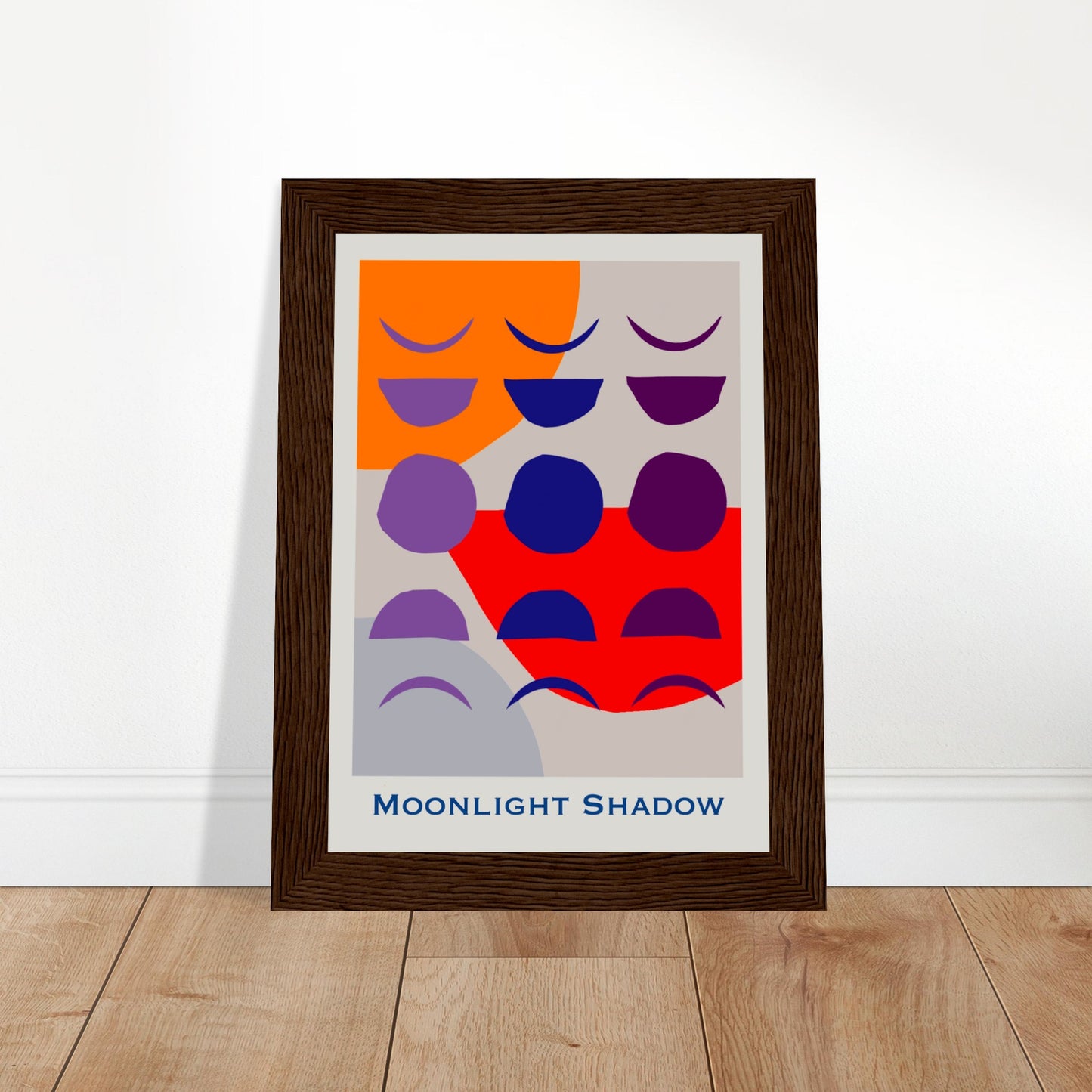 Moonlight Shadow - Abstract Modern -  Poster