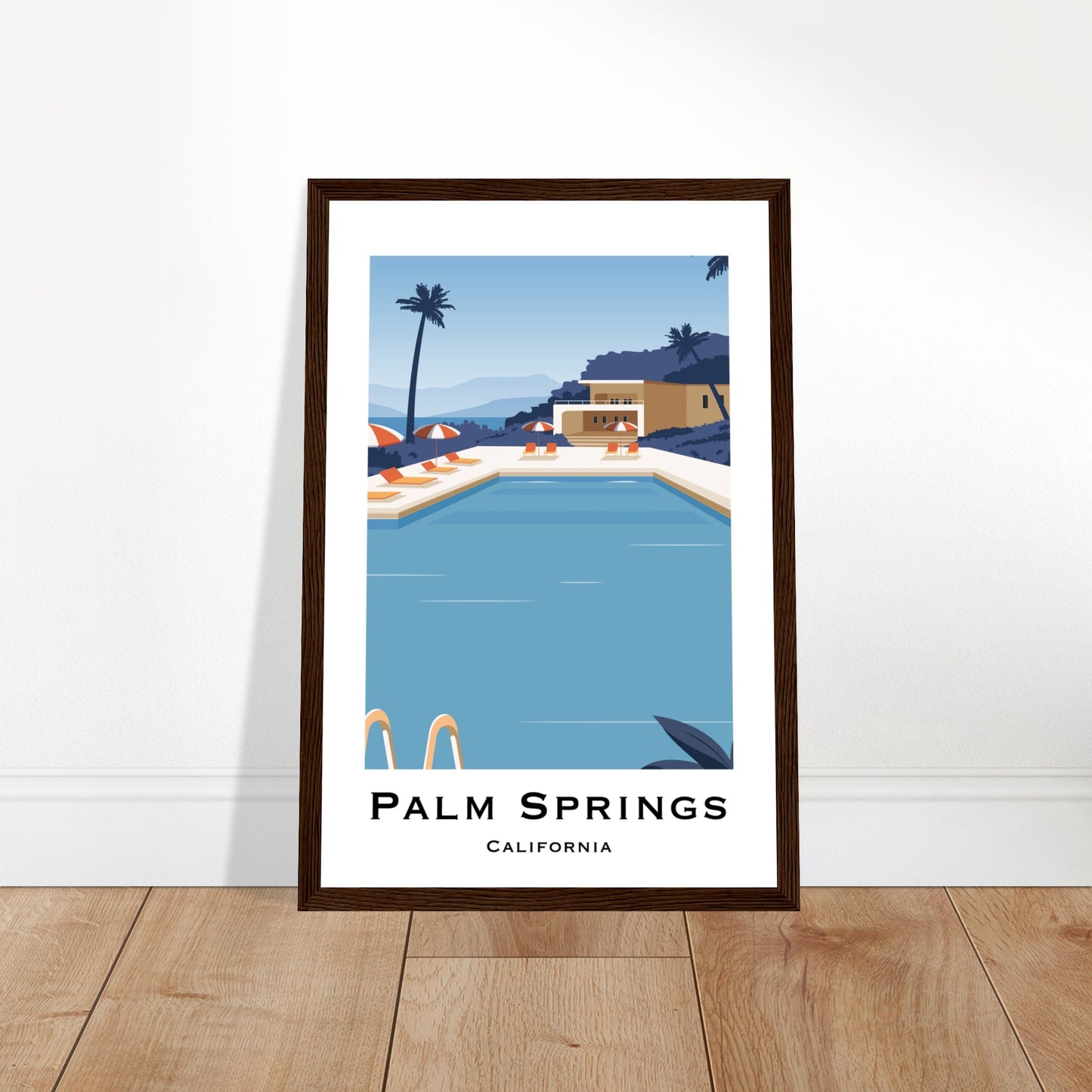 Palm Springs, United States - Pool Views Poster