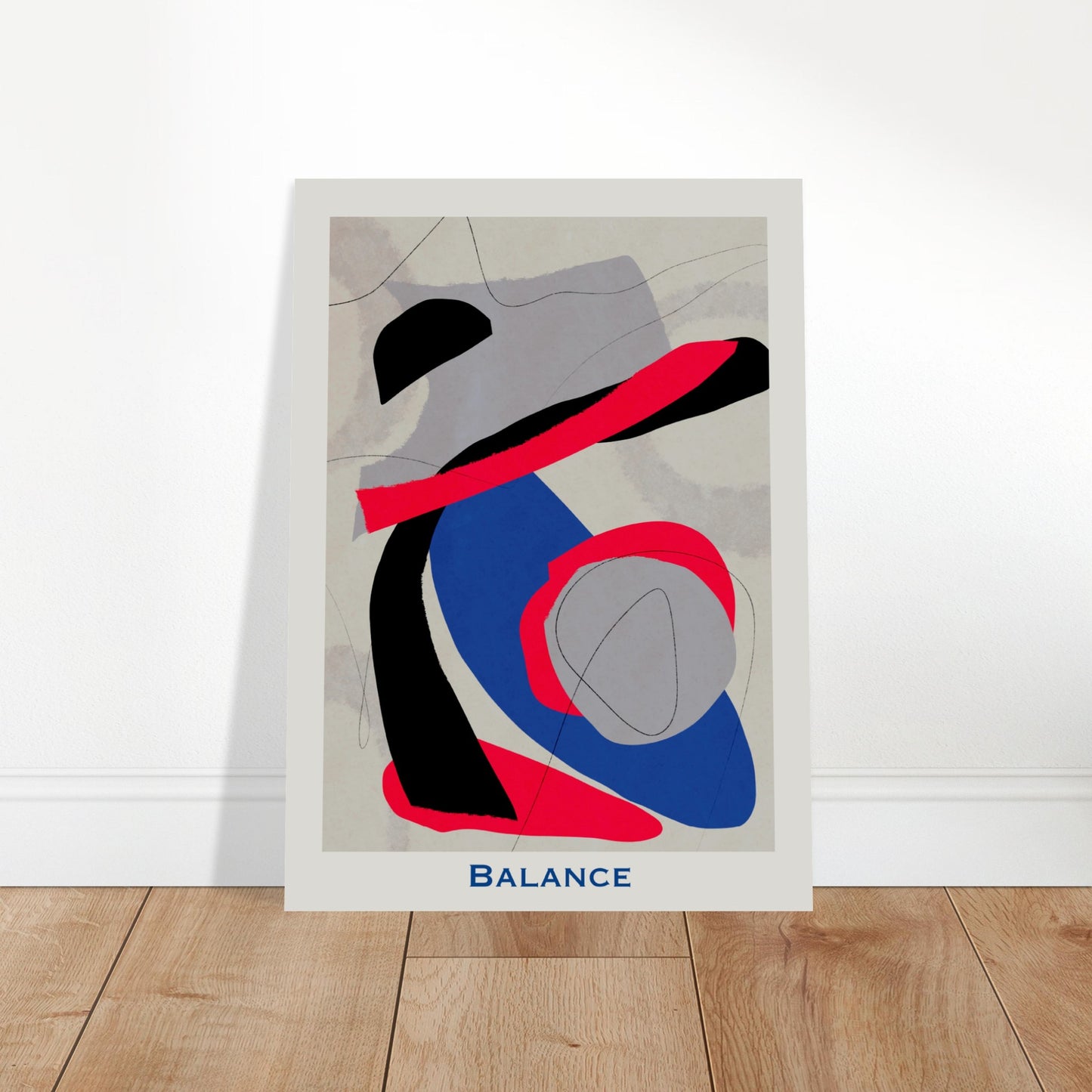 Balance - Abstract Modern Poster