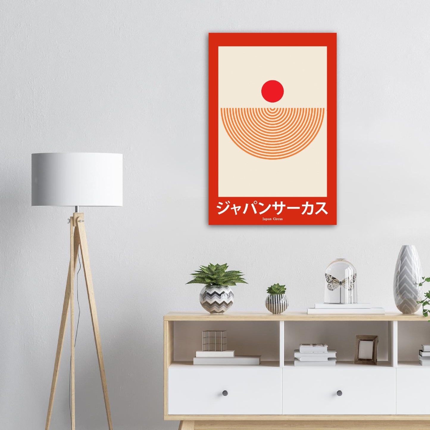 Japan Circus - Abstract Japan Poster