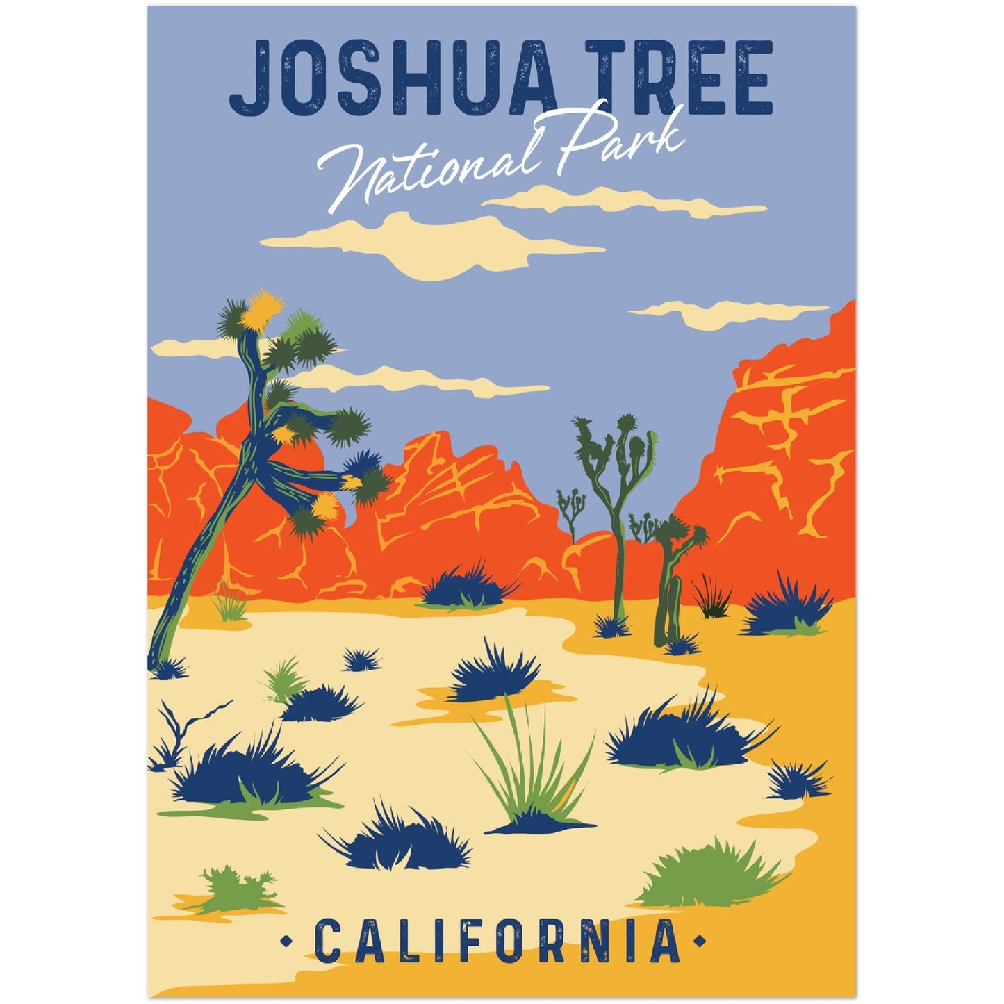 USA - Joshua Tree National Park Poster
