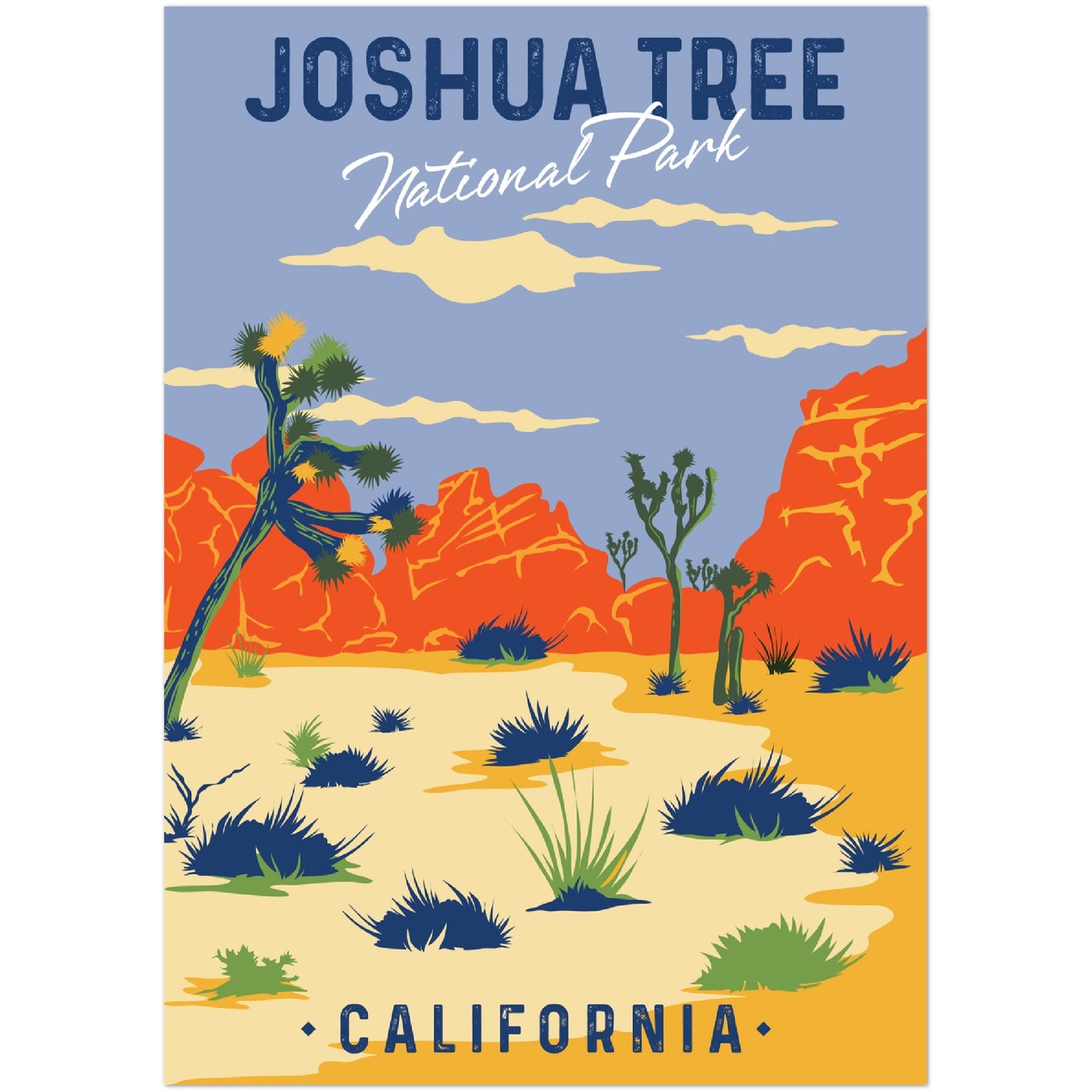 USA - Joshua Tree National Park Poster