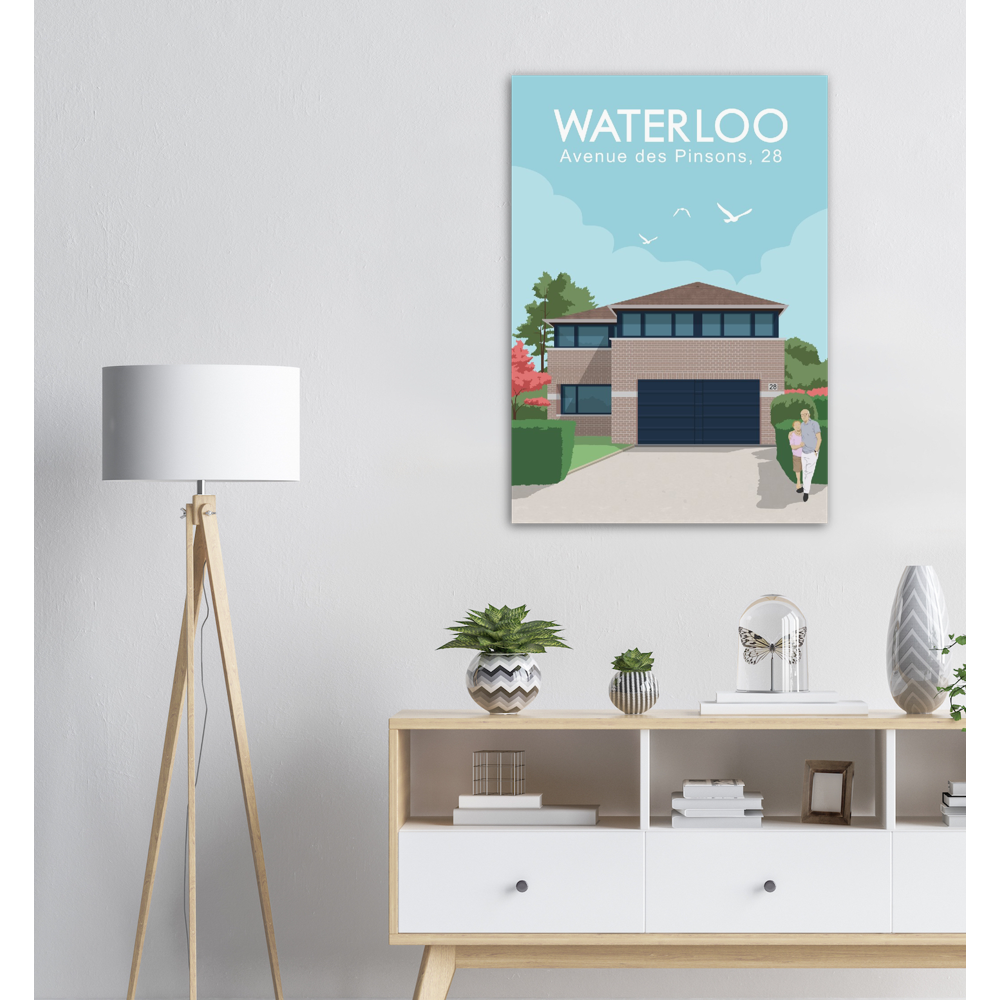 Waterloo  Pinsons residence- Customized Poster (No Frame)