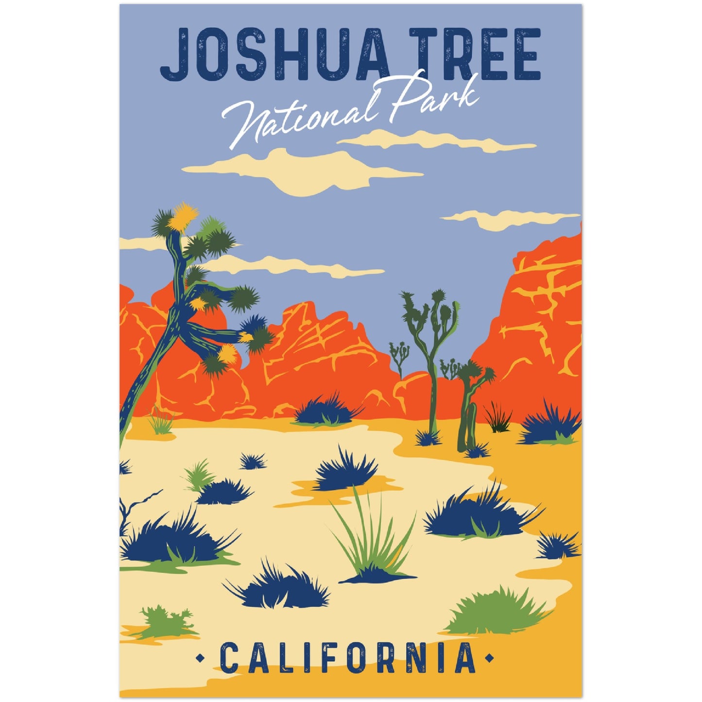 USA - Joshua Tree National Park Poster