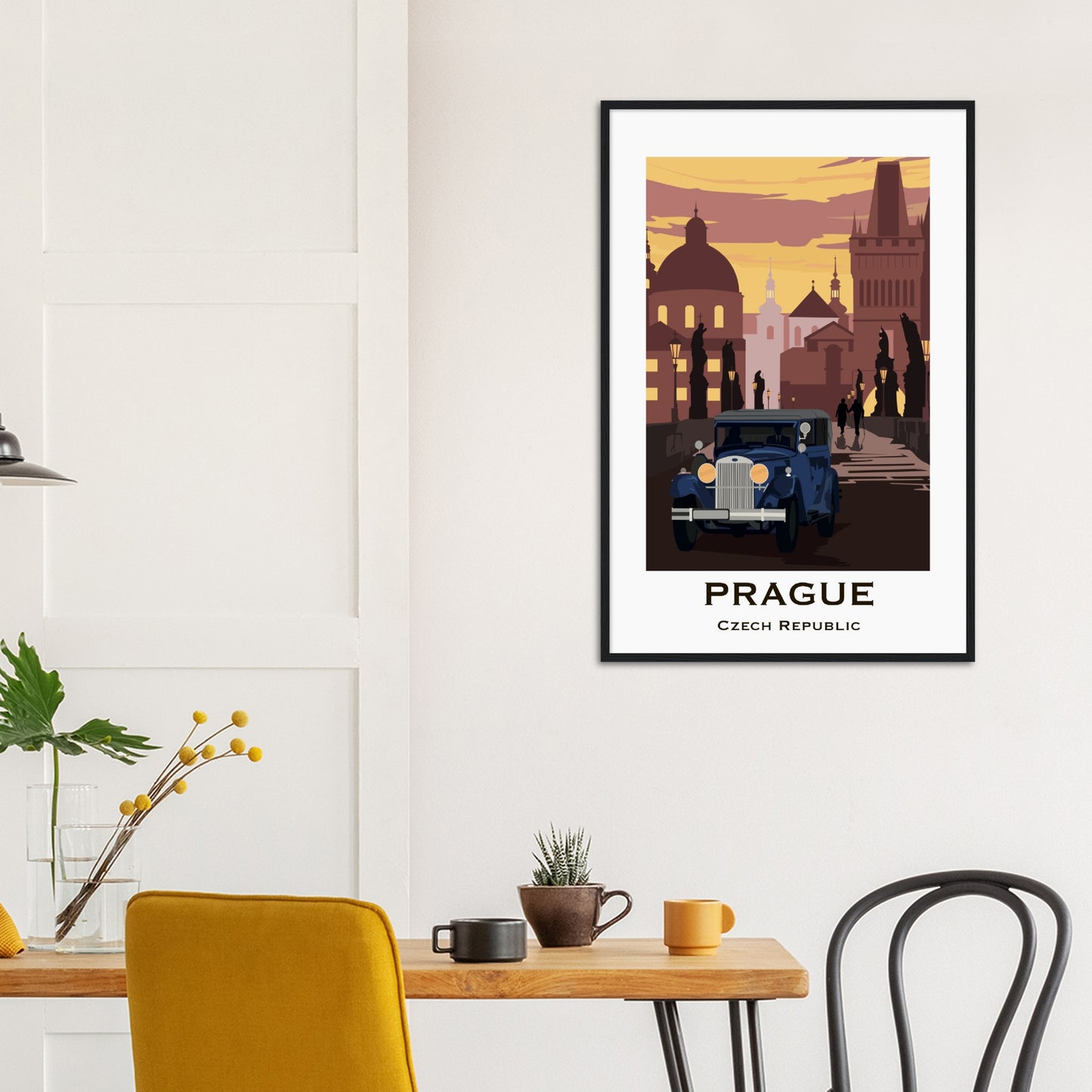 Prague - Charle's Bridge Framed Poster